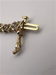 10K Diamond Tennis Bracelet 7